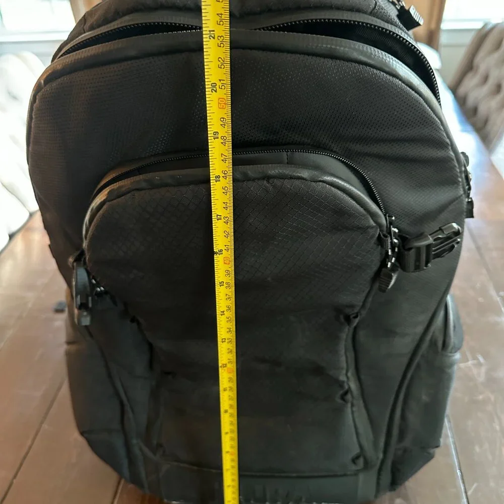 Tenba Shootout Black Rolling Camera Large Backpack Wheels - Missing cord